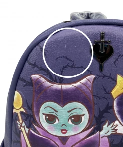 Modern Pinup Exclusive Loungefly Chibi Villains Mini Backpack DEFECTIVE #172 Defective Markdowns