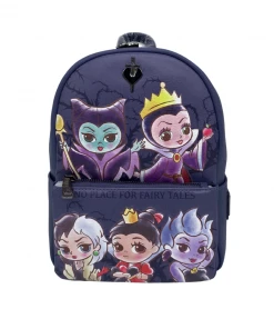 Modern Pinup Exclusive Loungefly Villains Chibi Mini Backpack DEFECTIVE #179