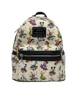 Modern Pinup Loungefly Disney Mickey And Friends Tattoo Mini Backpack Bags