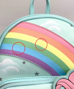 Modern Pinup Defective Markdowns Loungefly Hasbro My Little Pony Starshine Rainbow Mini Backpack DEFECTIVE #287