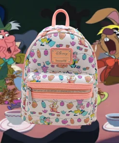 Modern Pinup Exclusive Loungefly Alice In Wonderland Lantern Tea Party Mini Backpack