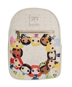 Modern Pinup POP! By Loungefly Disney Princess Circle Mini Backpack DEFECTIVE #322
