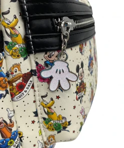 Modern Pinup Loungefly Disney Mickey And Friends Tattoo Mini Backpack Bags