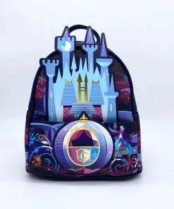 Modern Pinup Loungefly Disney Cinderella Castle Series Mini Backpack DEFECTIVE #66