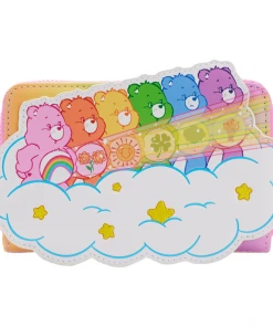 Modern Pinup Loungefly Care Bears Stare Rainbow Zip Around Wallet