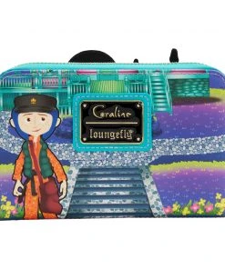 Modern Pinup Loungefly Laika Coraline House Zip Around Wallet