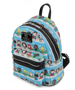 Modern Pinup Loungefly DC Superheroes Chibi Mini Backpack