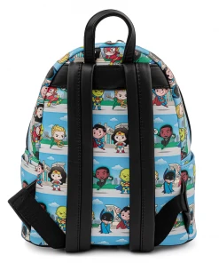 Modern Pinup Loungefly DC Superheroes Chibi Mini Backpack