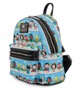 Modern Pinup Loungefly DC Superheroes Chibi Mini Backpack