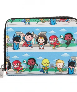 Modern Pinup Loungefly DC Comics Superheroes Chibi Wallet Wallets