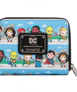 Modern Pinup Loungefly DC Comics Superheroes Chibi Wallet Wallets