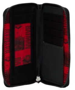 Modern Pinup Wallets Loungefly DC The Batman Cosplay Zip Around Wallet
