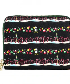 Modern Pinup Loungefly Elf Candy Cane Forest Wallet Wallets
