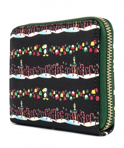 Modern Pinup Loungefly Elf Candy Cane Forest Wallet Wallets
