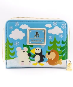 Modern Pinup Wallets Loungefly Elf Buddy And Friends Zip Around Wallet