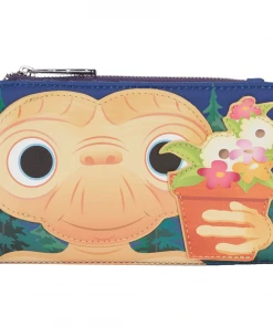 Modern Pinup Loungefly ET Flowers Pot Flap Wallet Wallets