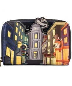 Modern Pinup Loungefly Harry Potter Diagon Alley Zip Around Wallet Wallets