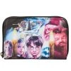 Modern Pinup Wallets Loungefly Harry Potter Sorcerers Stone Zip Around Wallet