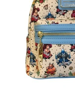 Modern Pinup Exclusive Loungefly Hercules Tattoo Mini Backpack Bags