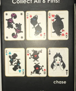 Modern Pinup Pins Loungefly Disney Alice In Wonderland Cards Blind Box Enamel Pin