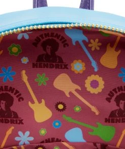 Modern Pinup Waitlist Loungefly Jimi Hendrix Psychedelic Landscape Mini Backpack