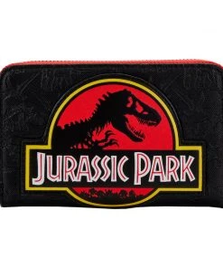 Modern Pinup Loungefly Universal Jurassic Park Logo Wallet Wallets