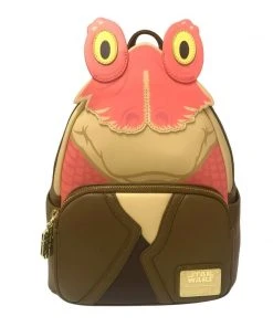 Modern Pinup Exclusive Loungefly Star Wars Jar Jar Binks Mini Backpack Bags