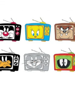 Modern Pinup Loungefly Looney Tunes TV Blind Box Enamel Pin Pins