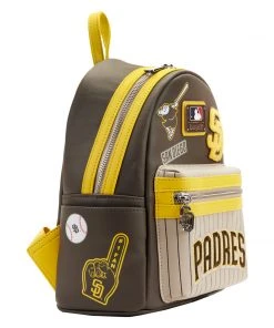 Modern Pinup Waitlist Loungefly MLB SD Padres Patches Mini Backpack
