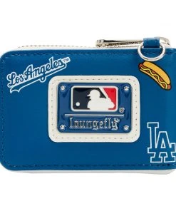Modern Pinup Waitlist Loungefly MLB LA Dodgers Patches Accordion Wallet