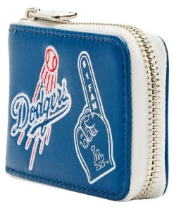 Modern Pinup Waitlist Loungefly MLB LA Dodgers Patches Accordion Wallet