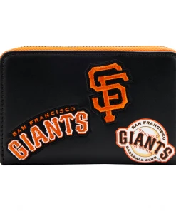Modern Pinup Loungefly MLB SF Giants Patches Zip Around Wallet