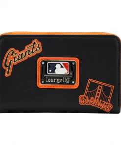 Modern Pinup Loungefly MLB SF Giants Patches Zip Around Wallet
