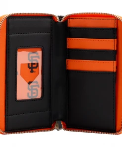Modern Pinup Loungefly MLB SF Giants Patches Zip Around Wallet