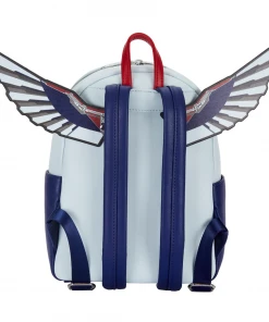 Modern Pinup Loungefly Marvel Falcon Captain America Cosplay Mini Backpack