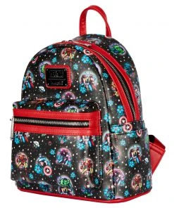 Modern Pinup Bags Loungefly Marvel Avengers Tattoo Mini Backpack