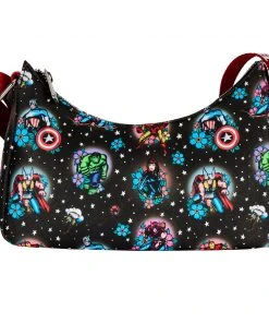 Modern Pinup Loungefly Marvel Avengers Tattoo Shoulder Bag