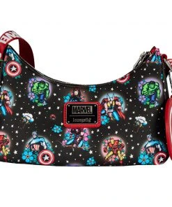 Modern Pinup Loungefly Marvel Avengers Tattoo Shoulder Bag