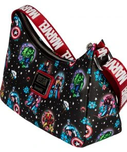 Modern Pinup Loungefly Marvel Avengers Tattoo Shoulder Bag