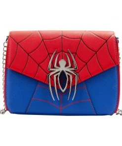 Modern Pinup Loungefly Marvel Spiderman Color Block Crossbody