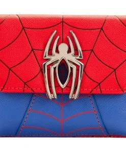 Modern Pinup Loungefly Marvel Spiderman Color Block Wallet Waitlist