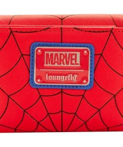 Modern Pinup Loungefly Marvel Spiderman Color Block Wallet Waitlist
