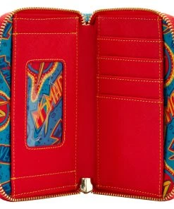 Modern Pinup Loungefly Marvel Ms Marvel Cosplay Zip Around Wallet