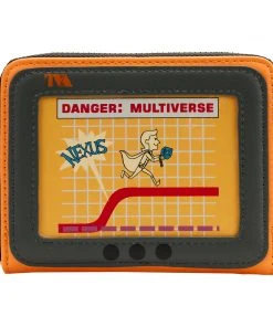 Modern Pinup Loungefly Marvel Loki Variant TVA Miss Minutes Zip Around Wallet