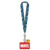 Modern Pinup Pop By Loungefly Marvel Logo Lanyard With Cardholder
