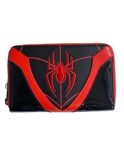 Modern Pinup Loungefly Marvel Spiderman Miles Morales Cosplay Zip Around Wallet