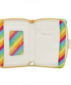 Modern Pinup Loungefly Disney Sequin Rainbow Zip Around Wallet