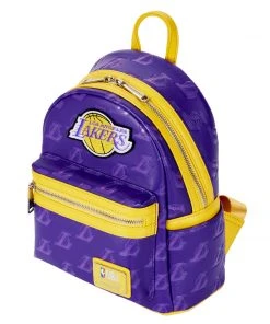 Modern Pinup Bags Loungefly NBA Lakers Debossed Logo Mini Backpack