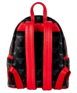 Modern Pinup Loungefly NBA Chicago Bulls Debossed Logo Mini Backpack