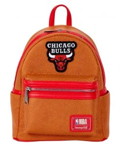 Modern Pinup Loungefly NBA Chicago Bulls Basketball Mini Backpack Bags